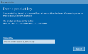 Windows 10 license key