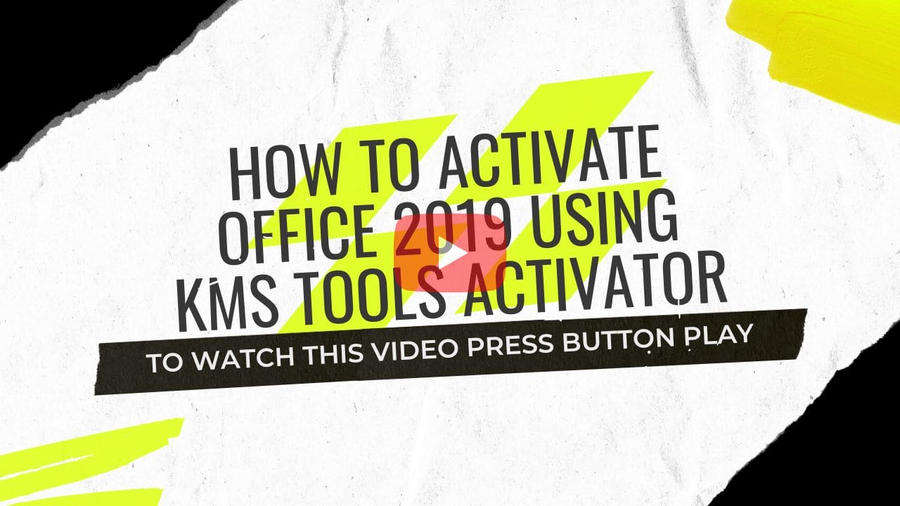 Download Microsoft Office 2019 Activator KMS Tools [2024]